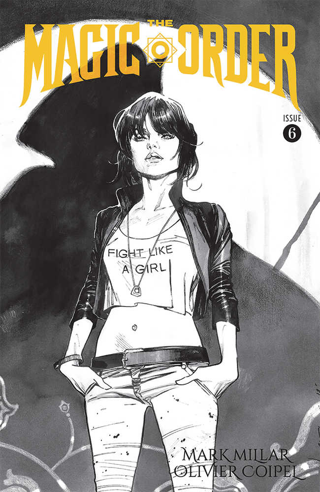 Magic Order #6 (Of 6) Cover B Black & White Coipel (Mature) - [ash-ling] Booksellers