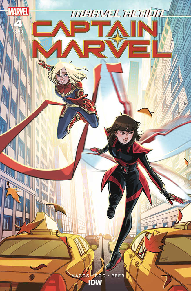Marvel Action Captain Marvel #4 Cover A Boo - [ash-ling] Booksellers