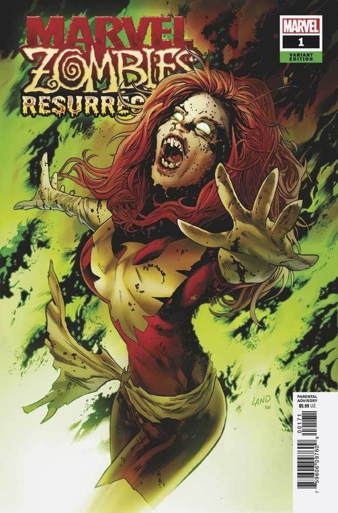 Marvel Zombies Resurrection #1 (Of 4) Land Variant - [ash-ling] Booksellers
