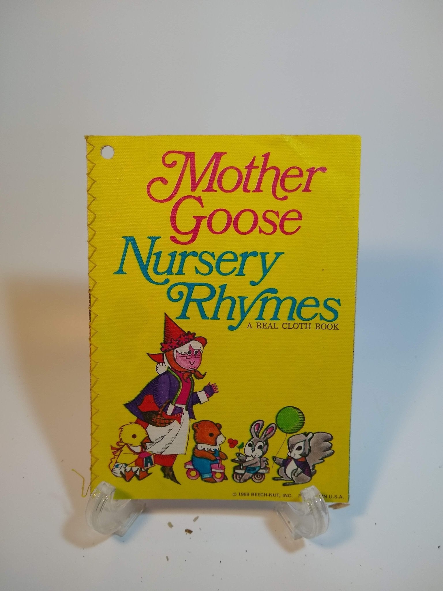 Mother Goose Nursery Rhymes; A Real Cloth Book - [ash-ling] Booksellers