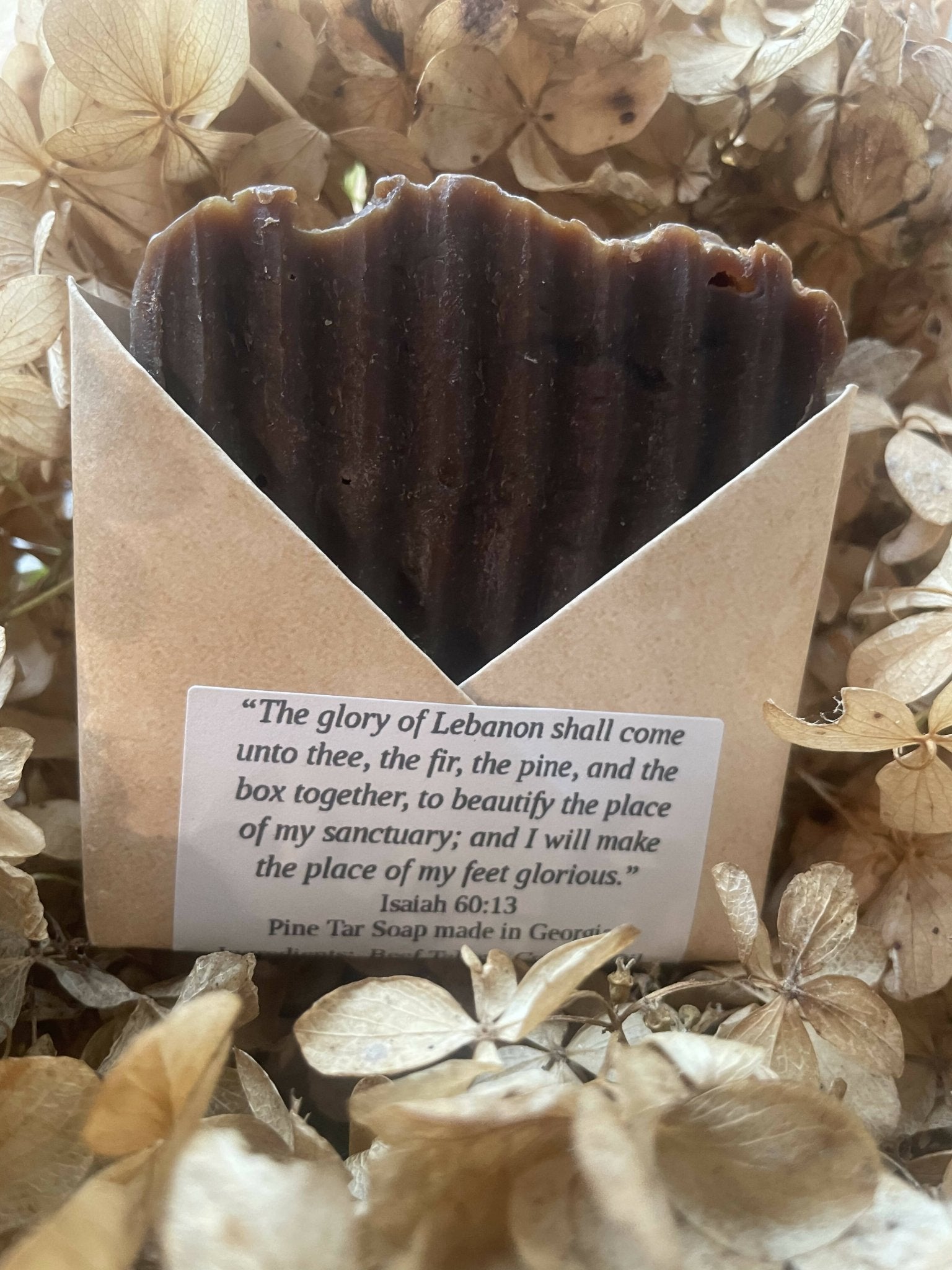 Old Fashion Pine Tar Soap - [ash-ling] Booksellers