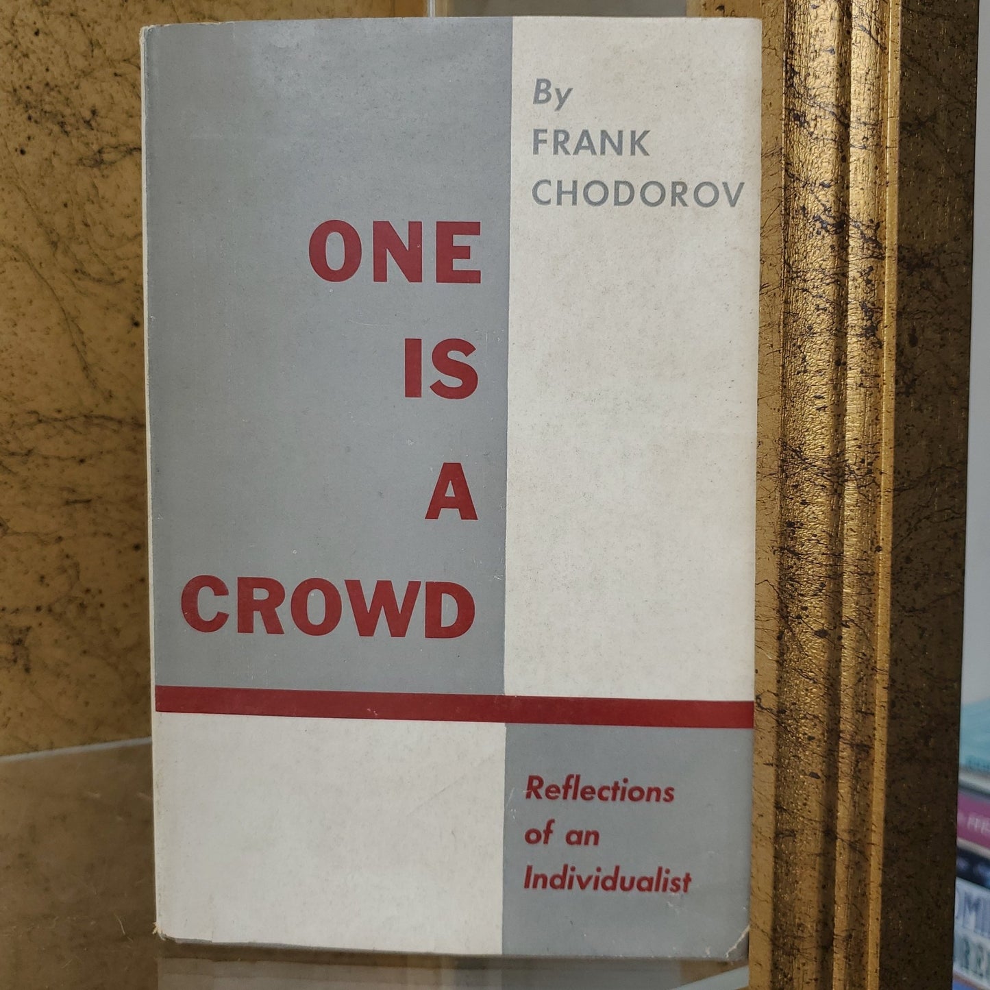 One is a Crowd - [ash-ling] Booksellers
