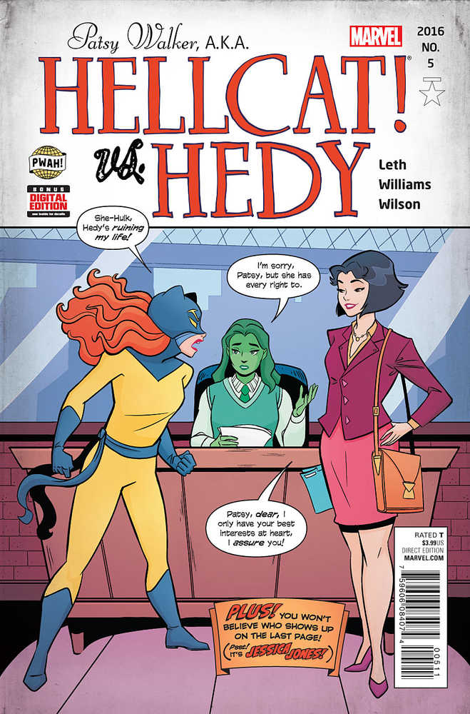 Patsy Walker Aka Hellcat #5 - [ash-ling] Booksellers