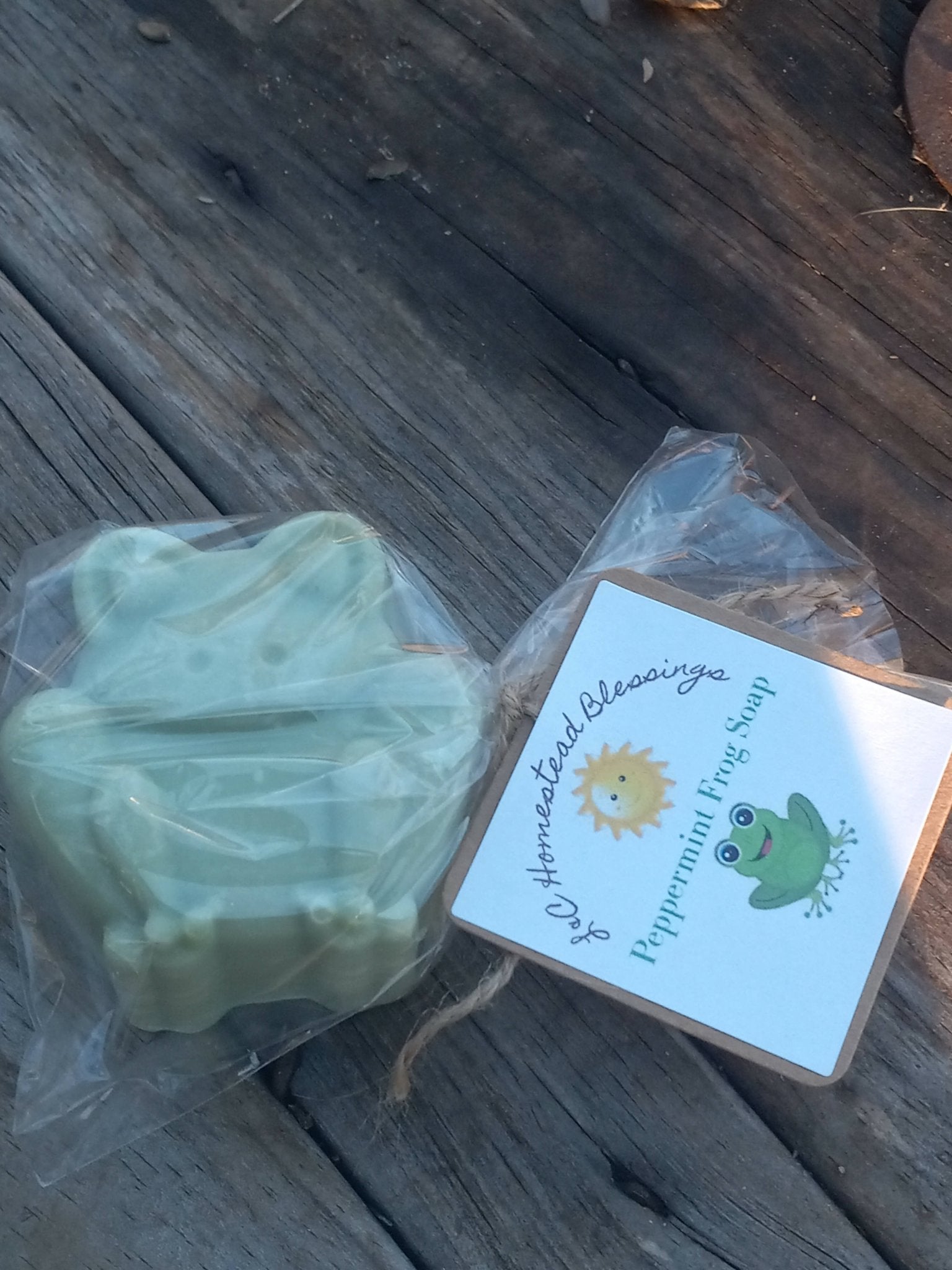 Peppermint Frog Soap - [ash-ling] Booksellers