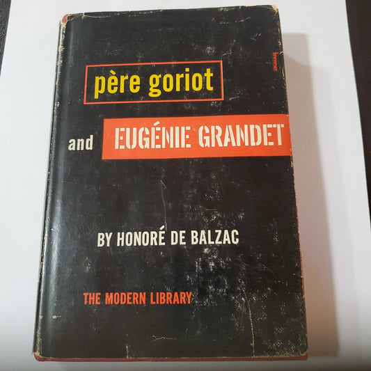 Pere Goriot and Eugenie Grandet - [ash-ling] Booksellers