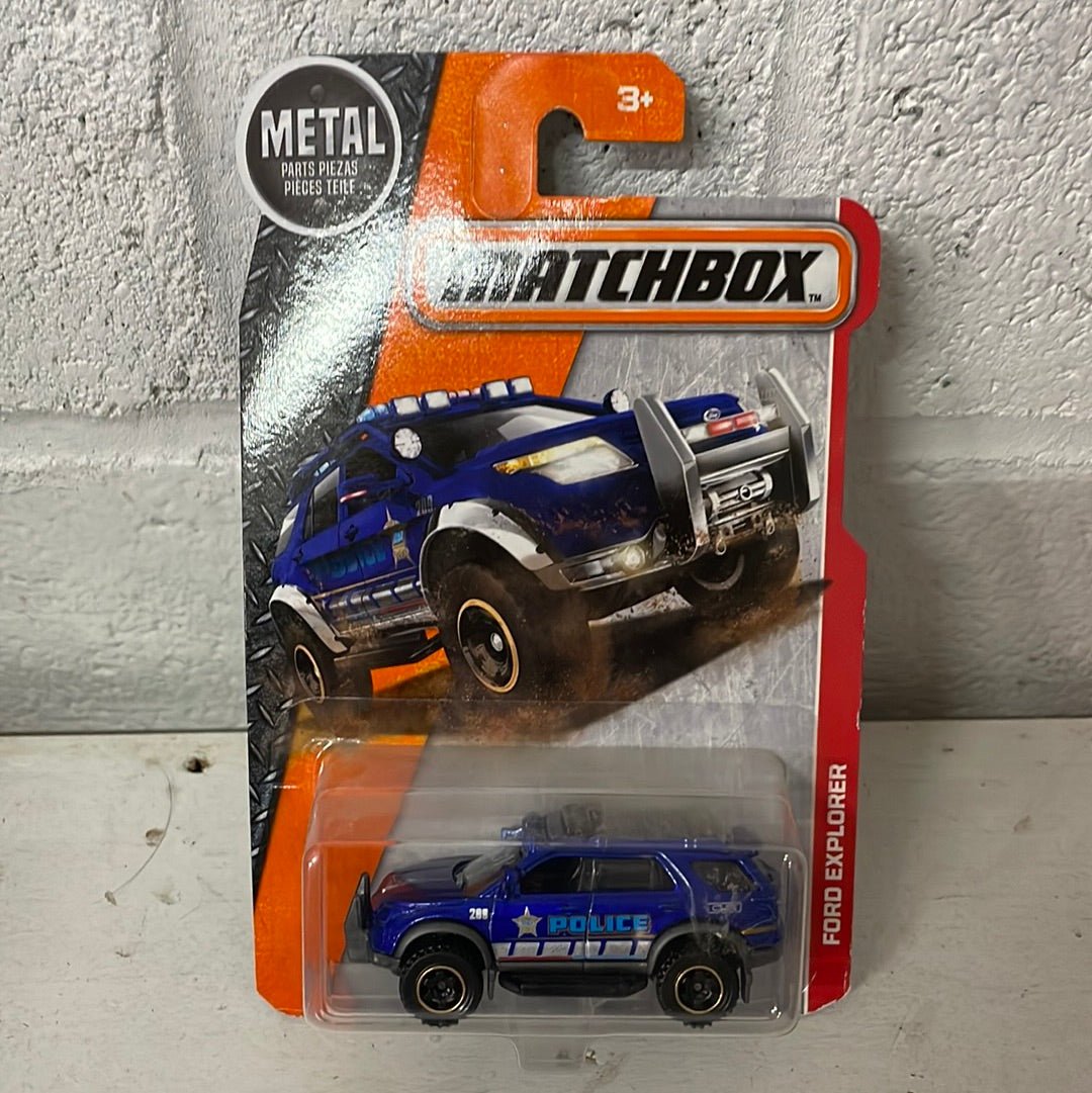 Police Ford Explorer - Matchbox - [ash-ling] Booksellers
