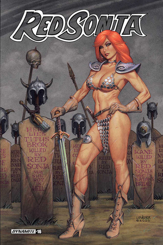 Red Sonja #16 Cover B Linsner - [ash-ling] Booksellers