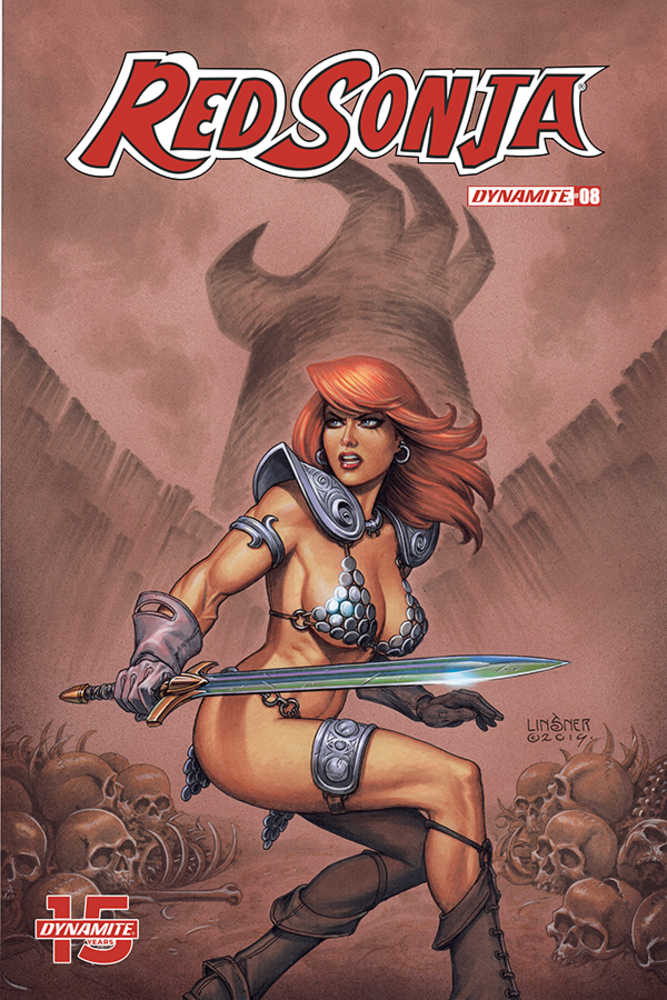 Red Sonja #8 Cover B Linsner - [ash-ling] Booksellers