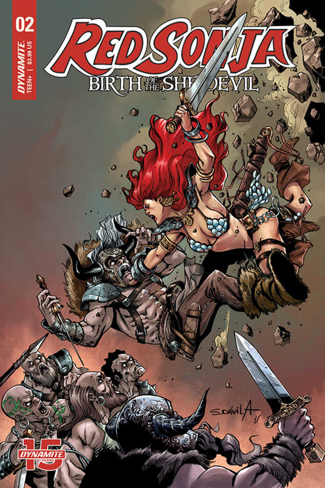 Red Sonja Birth Of She Devil #2 Cover B Davila - [ash-ling] Booksellers