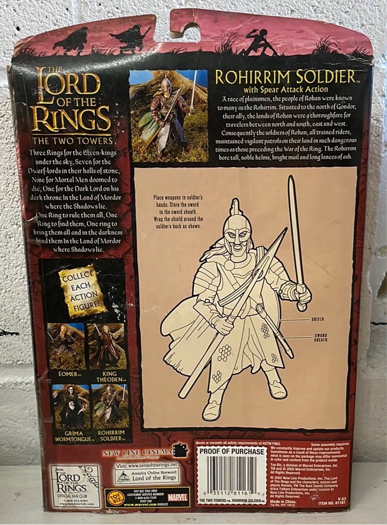 Rohirrim Soldier Action Figure - The Lord of the Rings: The Two Towers - [ash-ling] Booksellers