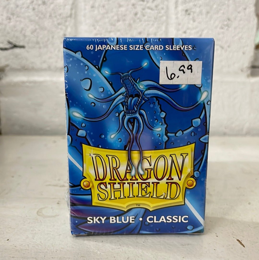 Sky Blue Classic Dragon Shield Card Sleeves - 60 count - [ash-ling] Booksellers