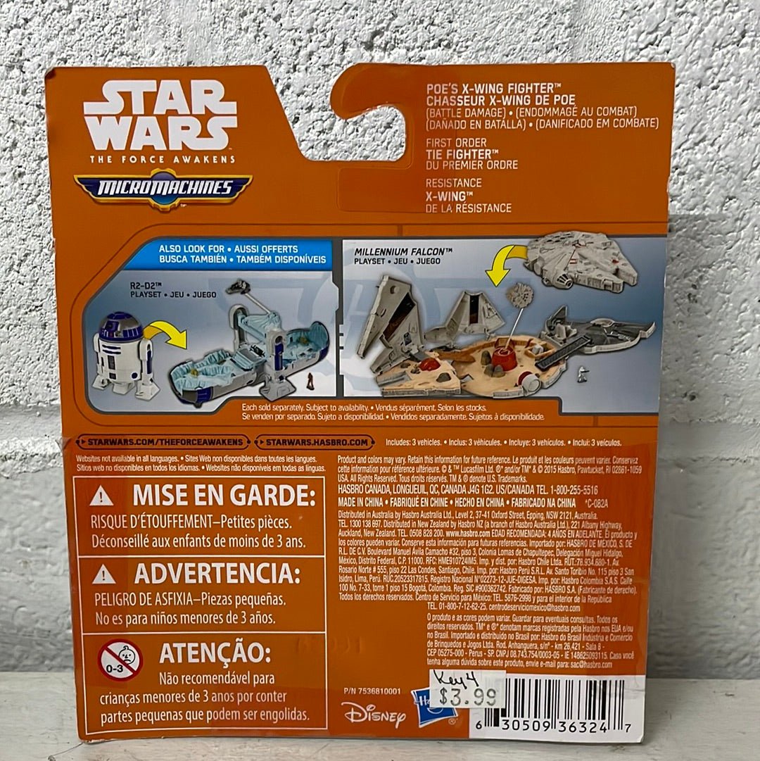 Star Wars the Force Awakens Micromachines - [ash-ling] Booksellers
