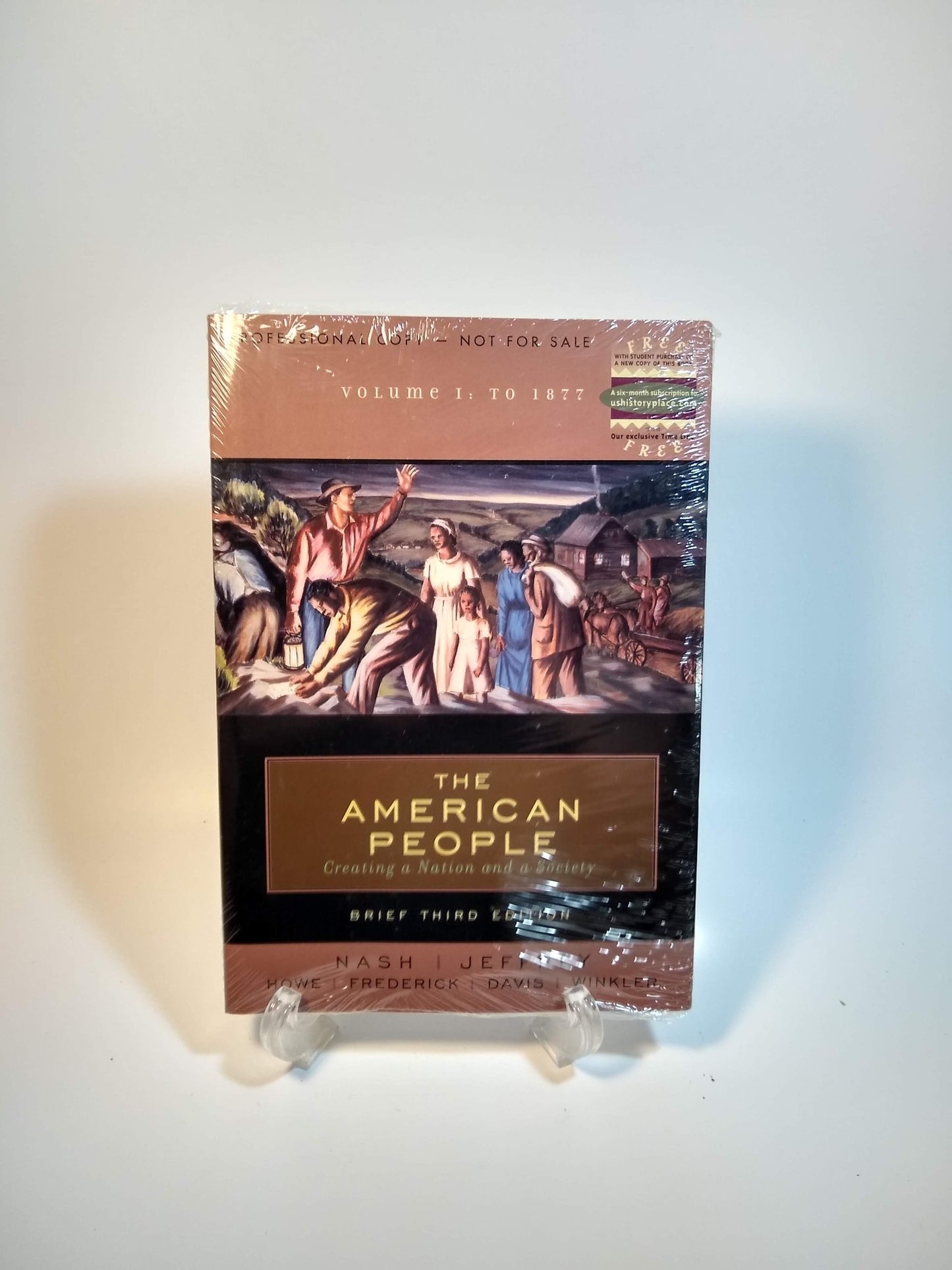 The American People; Volume I: tp 1877 - [ash-ling] Booksellers