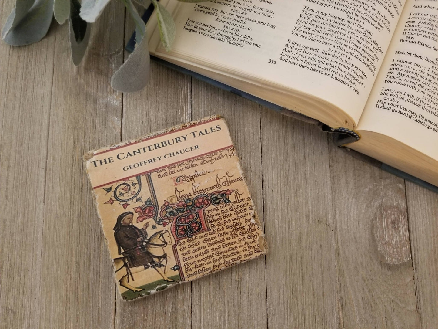 The Canterbury Tales Coaster - [ash-ling] Booksellers