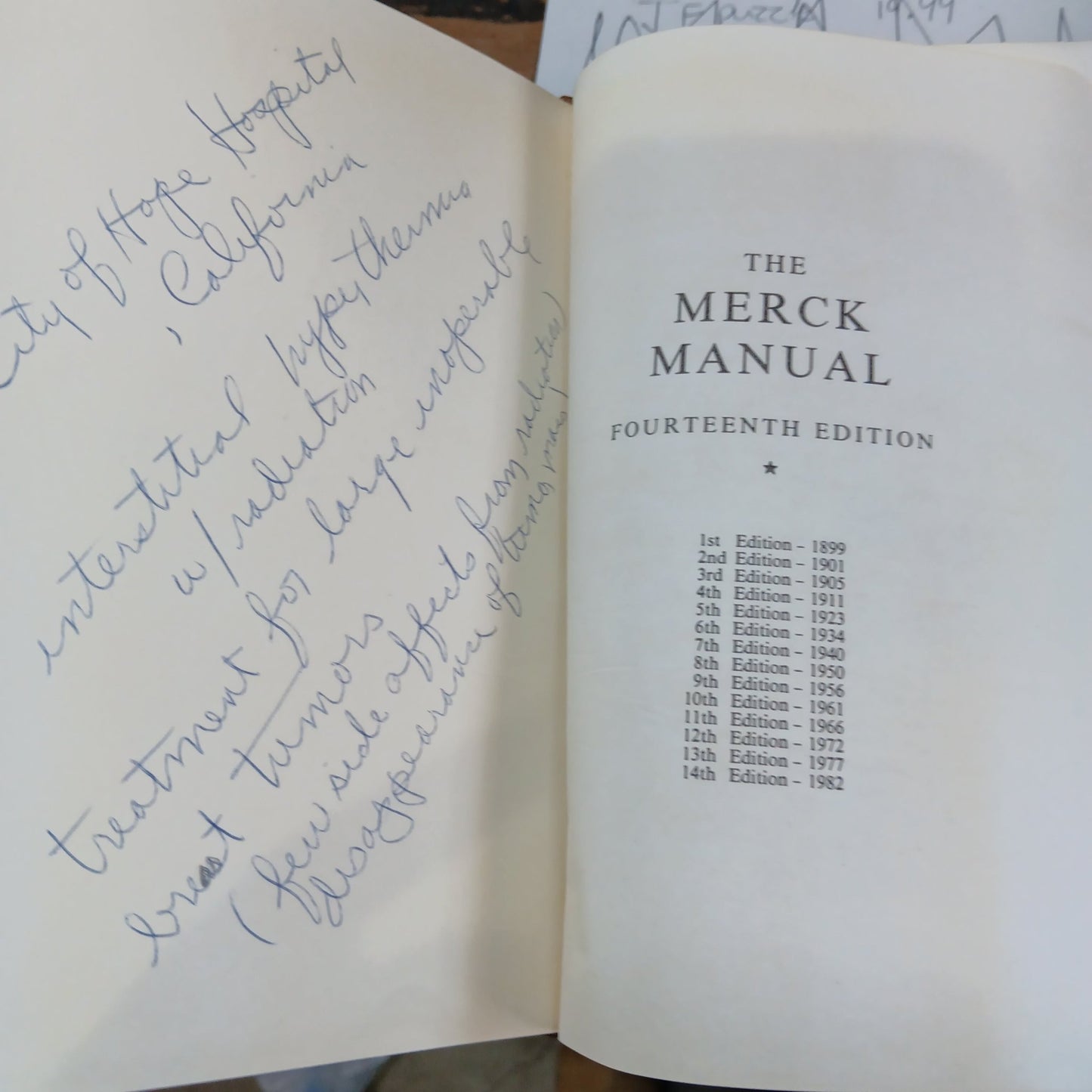 The Merck Manual - [ash-ling] Booksellers