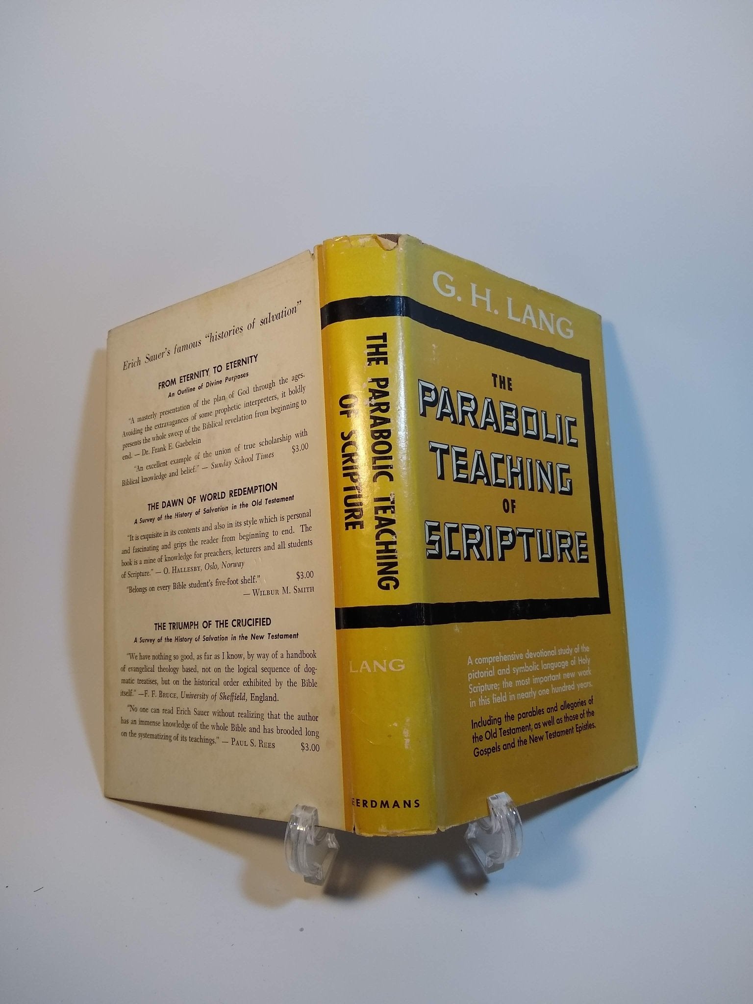The Parabolic Teaching of Scripture - [ash-ling] Booksellers