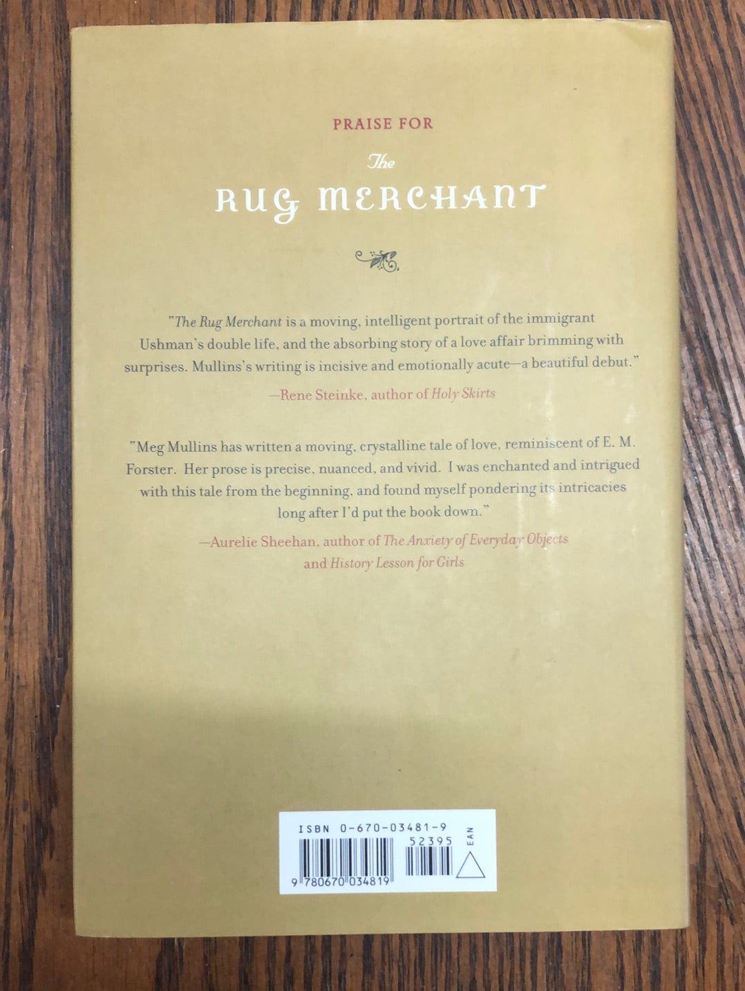 The Rug Merchant - [ash-ling] Booksellers