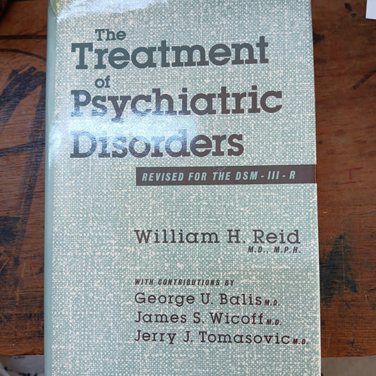 The Treatment of Psychiatric Disorders - [ash-ling] Booksellers