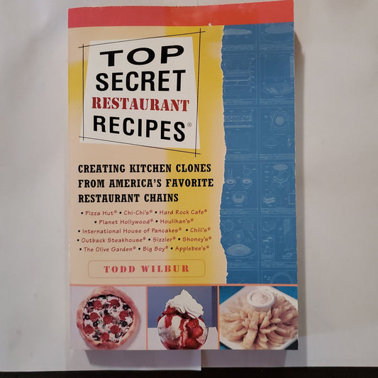 Top Secret Restaurant Recipes - [ash-ling] Booksellers