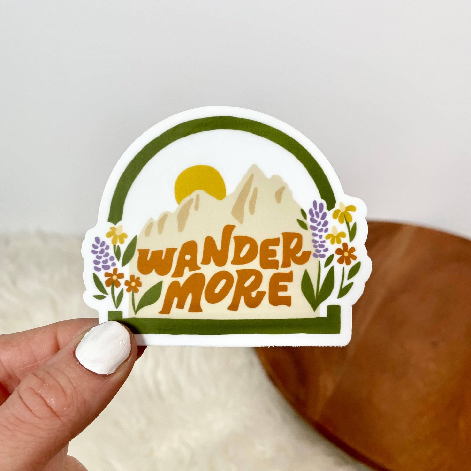 Wander More Nature Sticker - [ash-ling] Booksellers