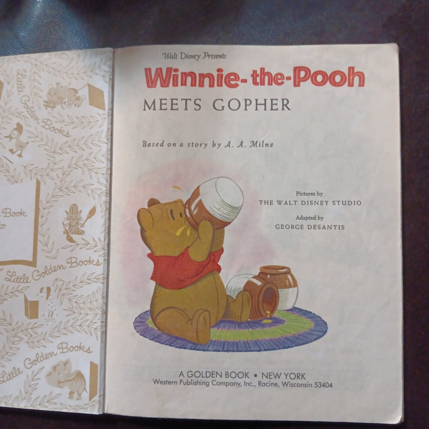 Winnie-the-Pooh Meets Gopher - [ash-ling] Booksellers