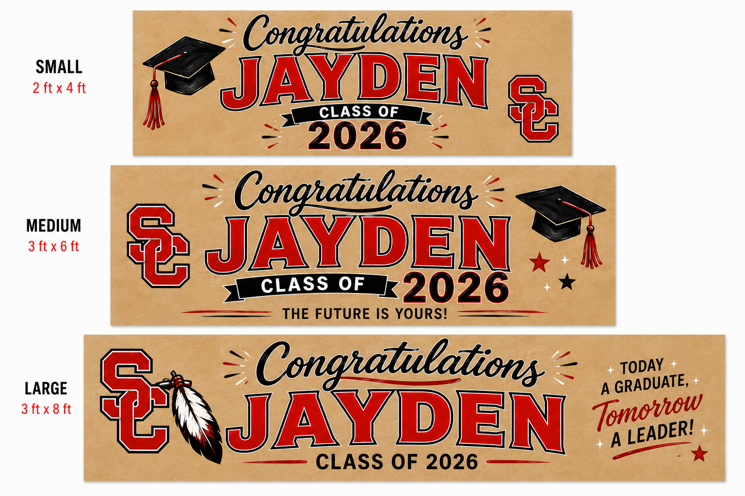 Custom Handmade Banners — All Occasions