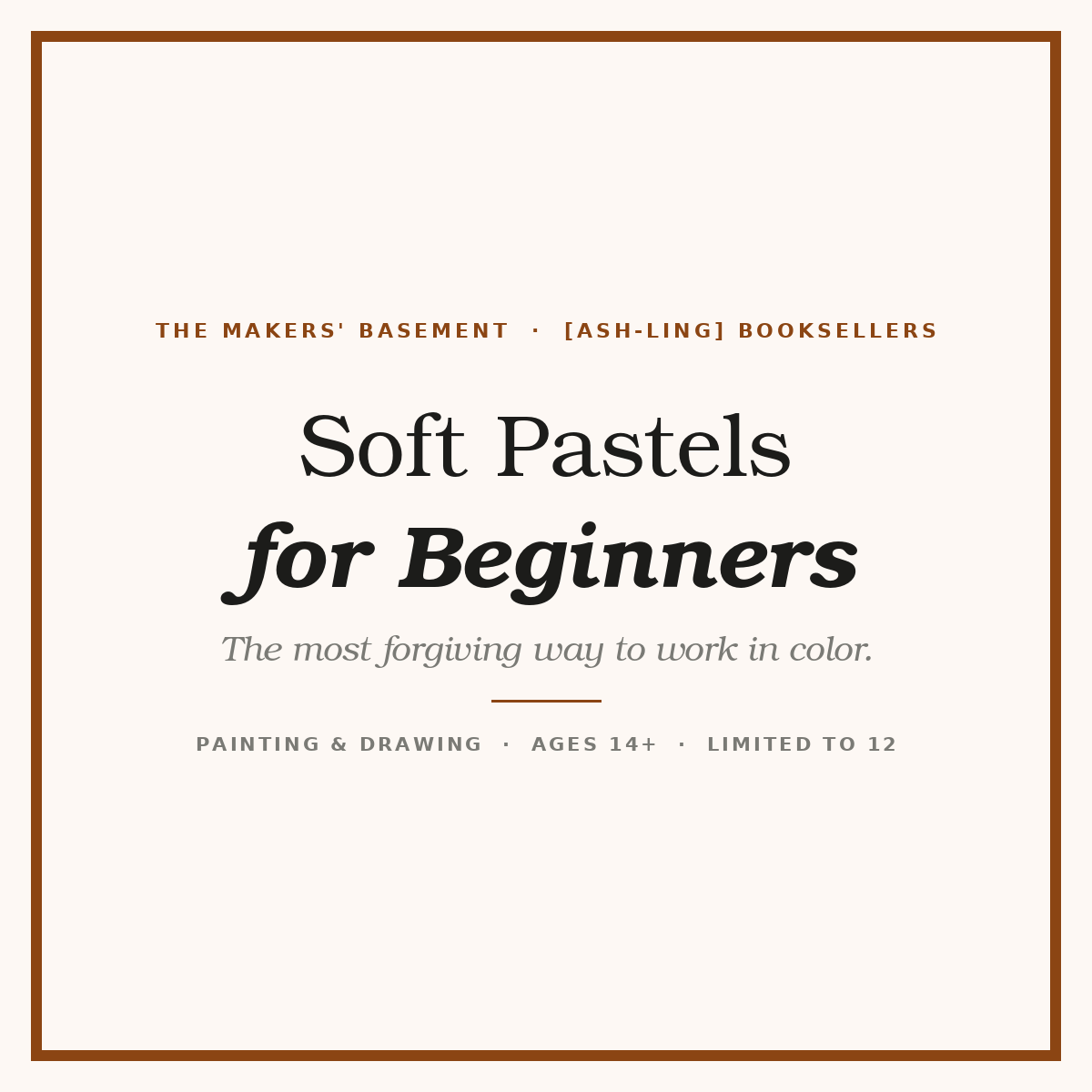 Soft Pastels for Beginners