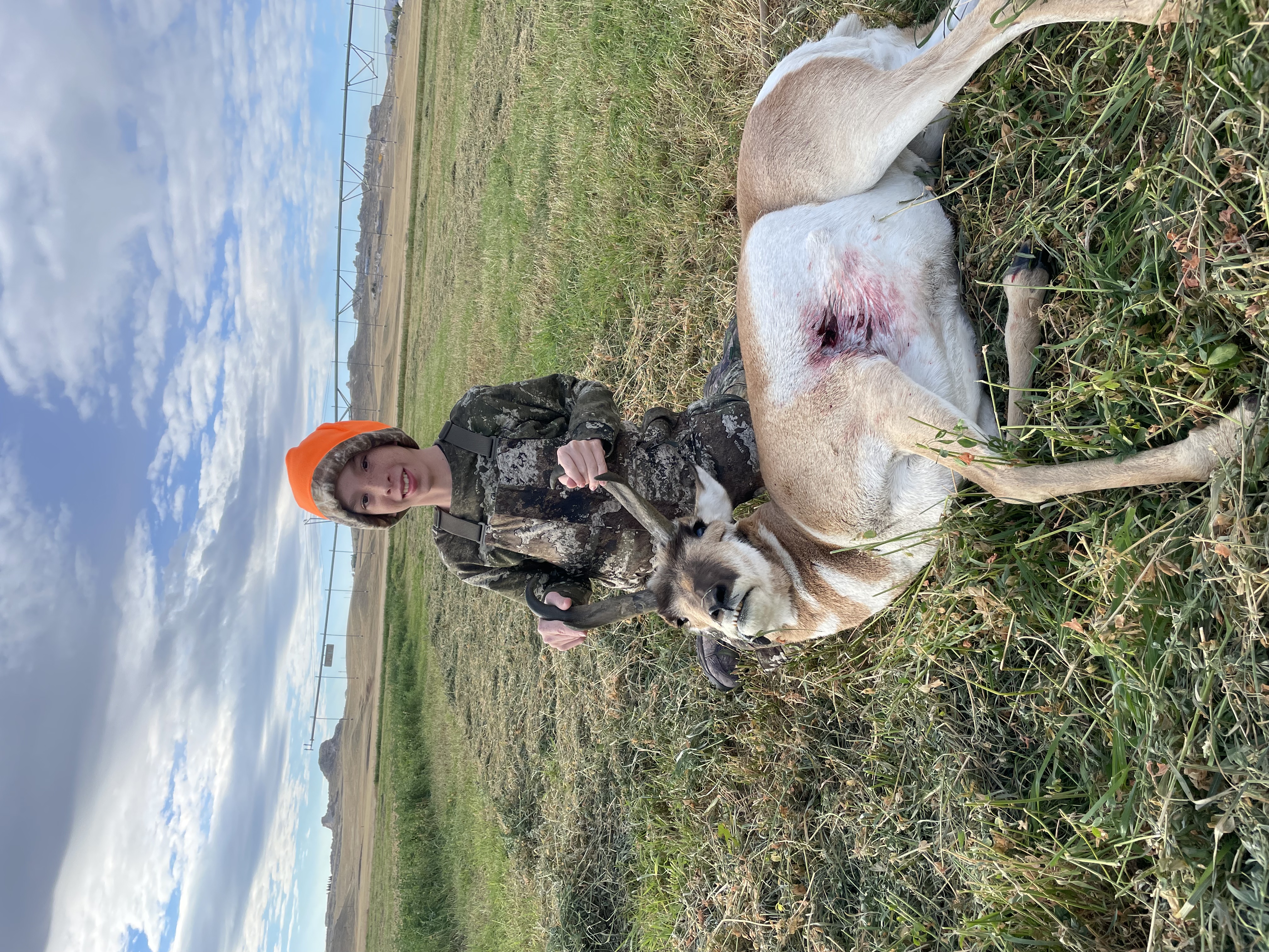 First Trip Out West. First Antelope. First of Many.